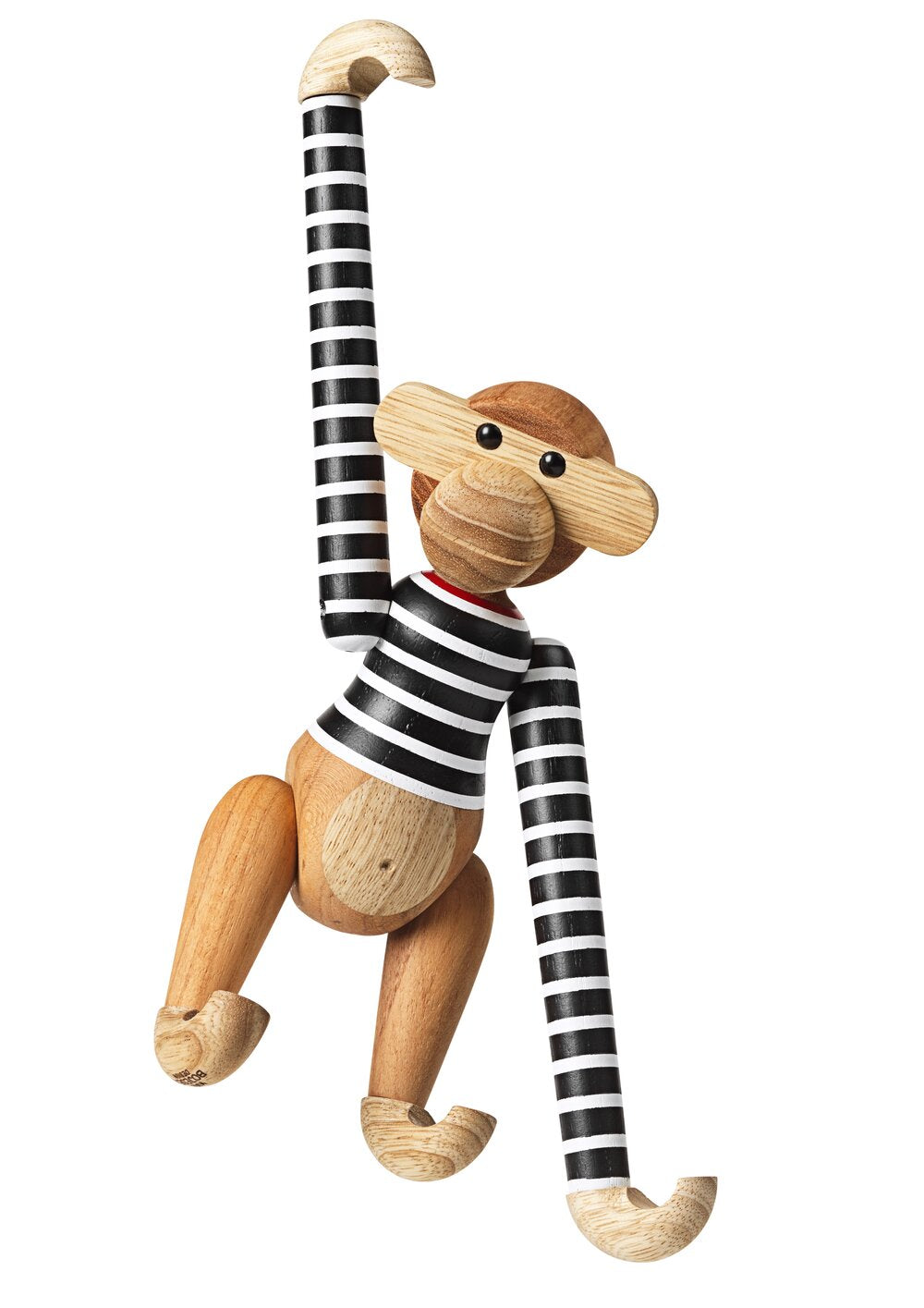 Kay Bojesen x Nørgaard abe, stor - sort/hvid